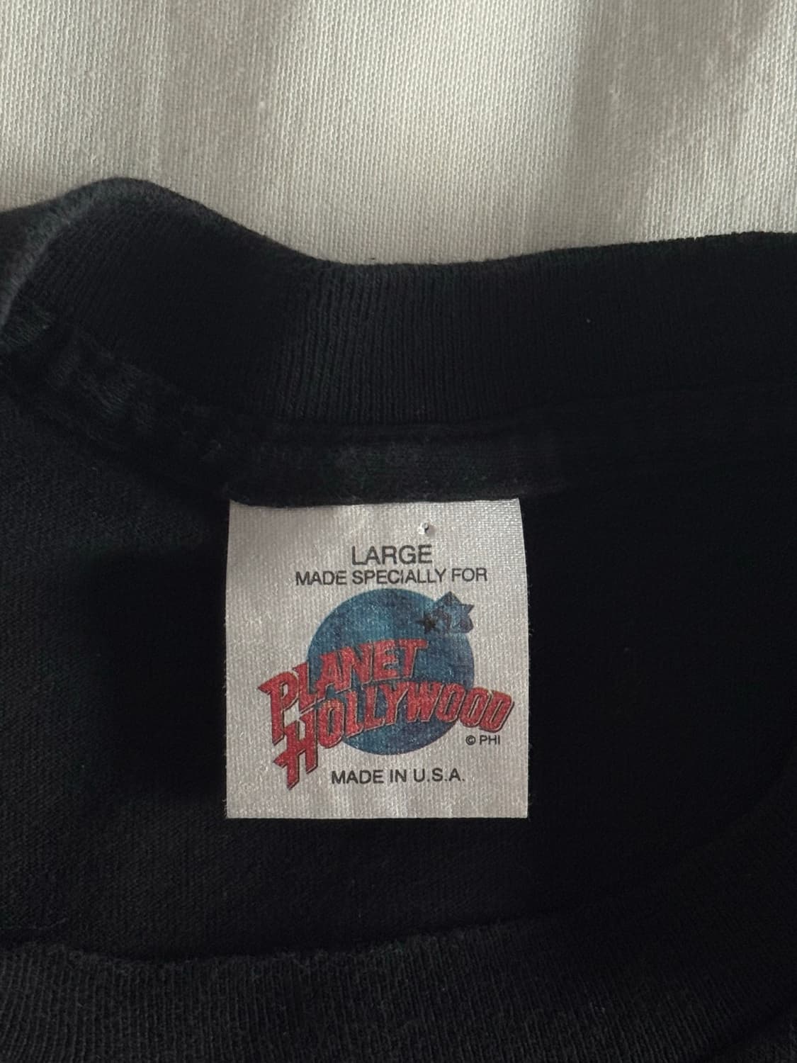 [L] 90s Planet Hollywood 프로모 티셔츠 상품이미지6