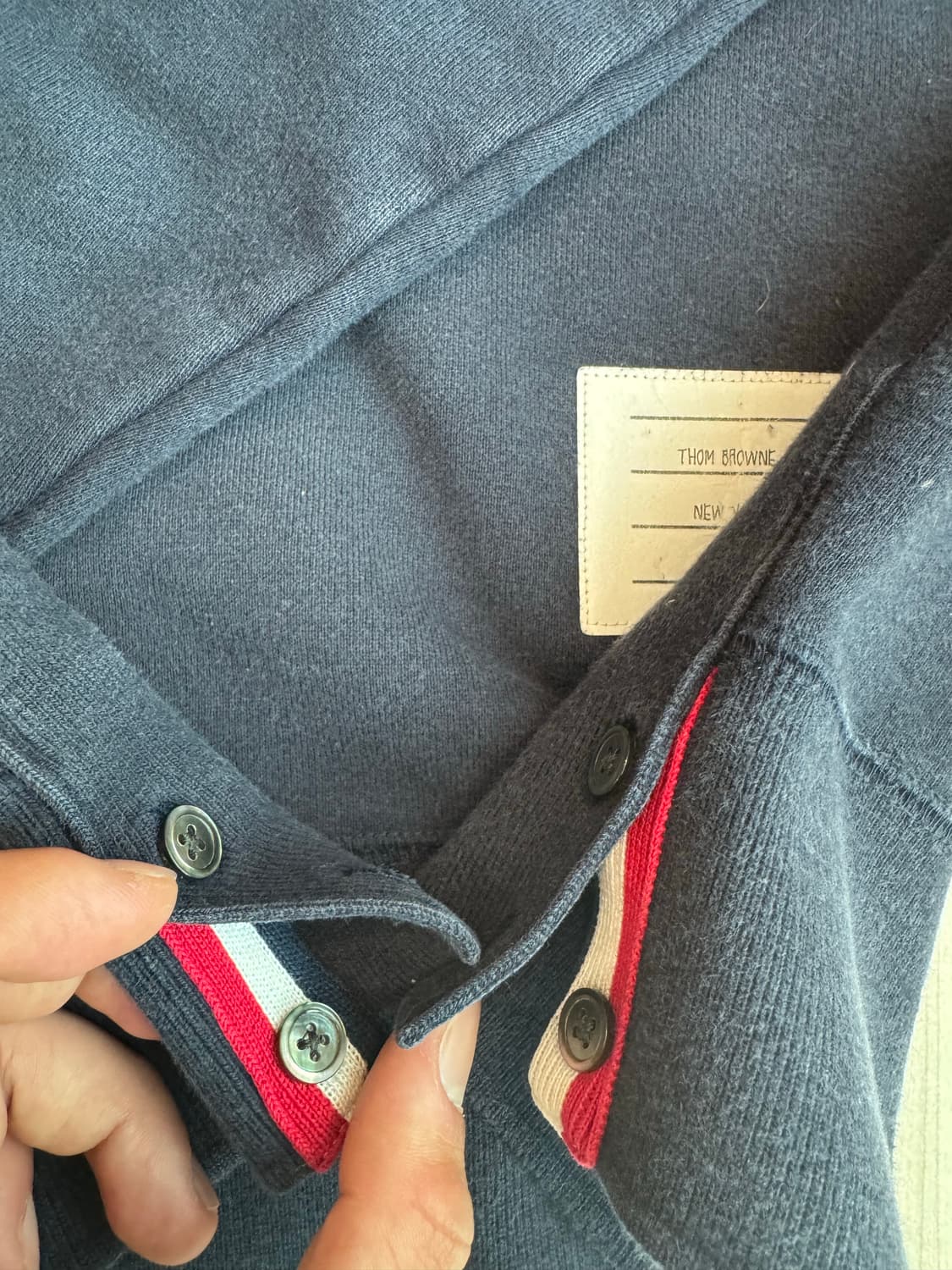 [정품] 톰브라운 사선 맨투맨 2사 상품이미지4