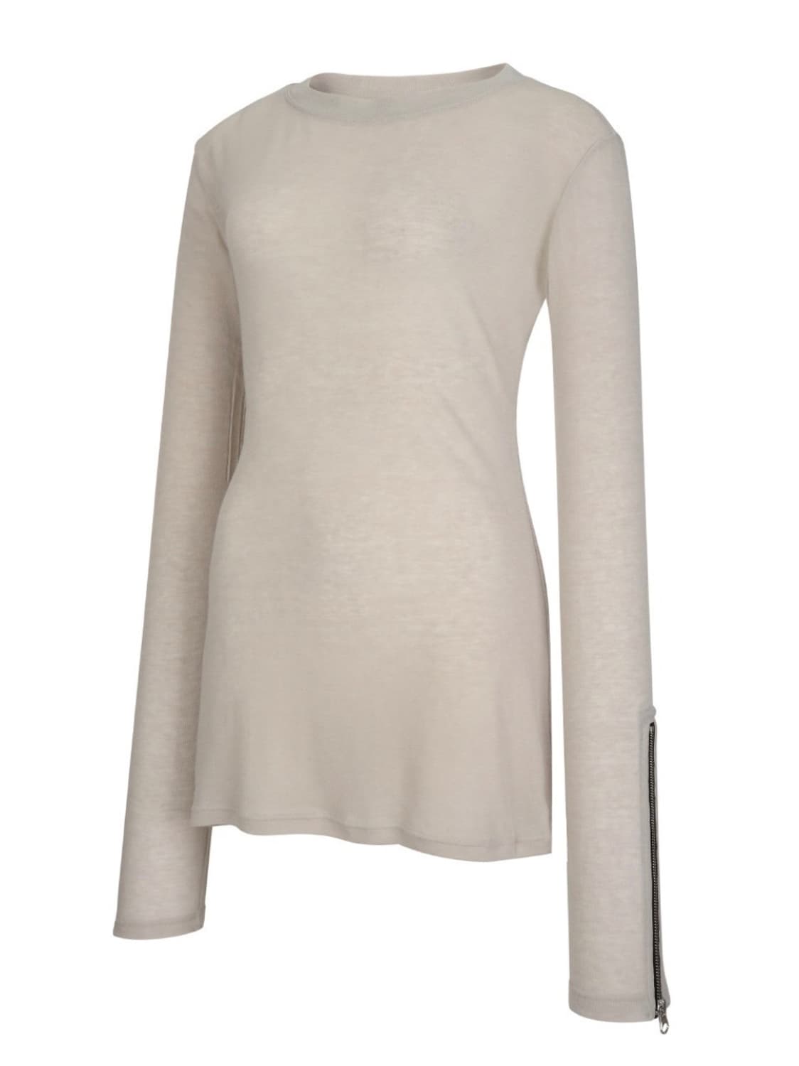 쉐이킹마이헤드 ZIPPER LONG SLEEVE Beige 상품이미지1
