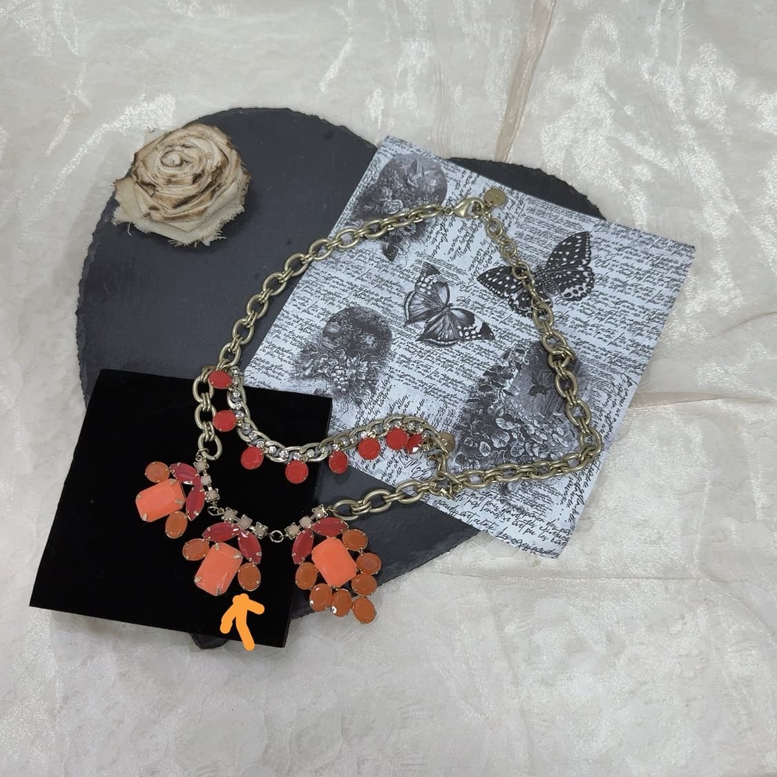 빈티지  Stella&dot 오리엔탈 중세 목걸이 상품이미지2