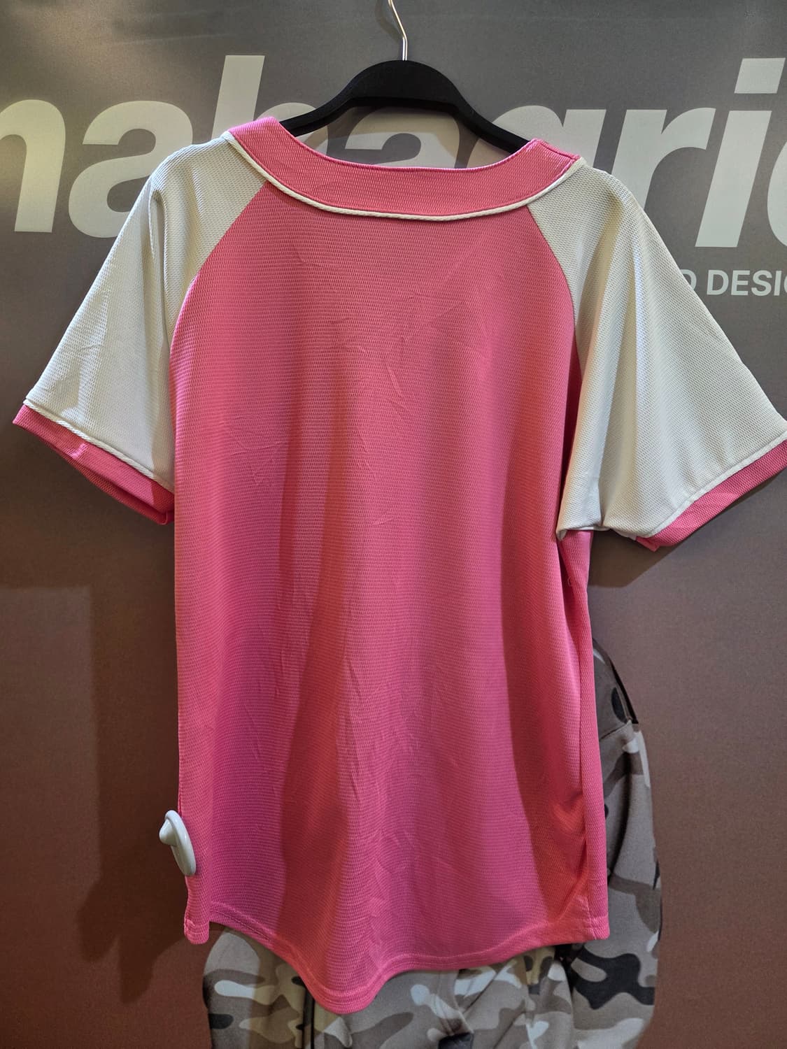 Majestic 마제스틱 핑크 베이스볼져지 상품이미지5