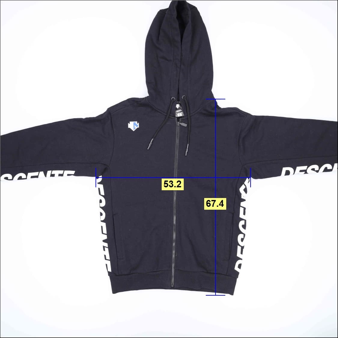 S 데상트 여성 후드집업 0414H1 상품이미지5