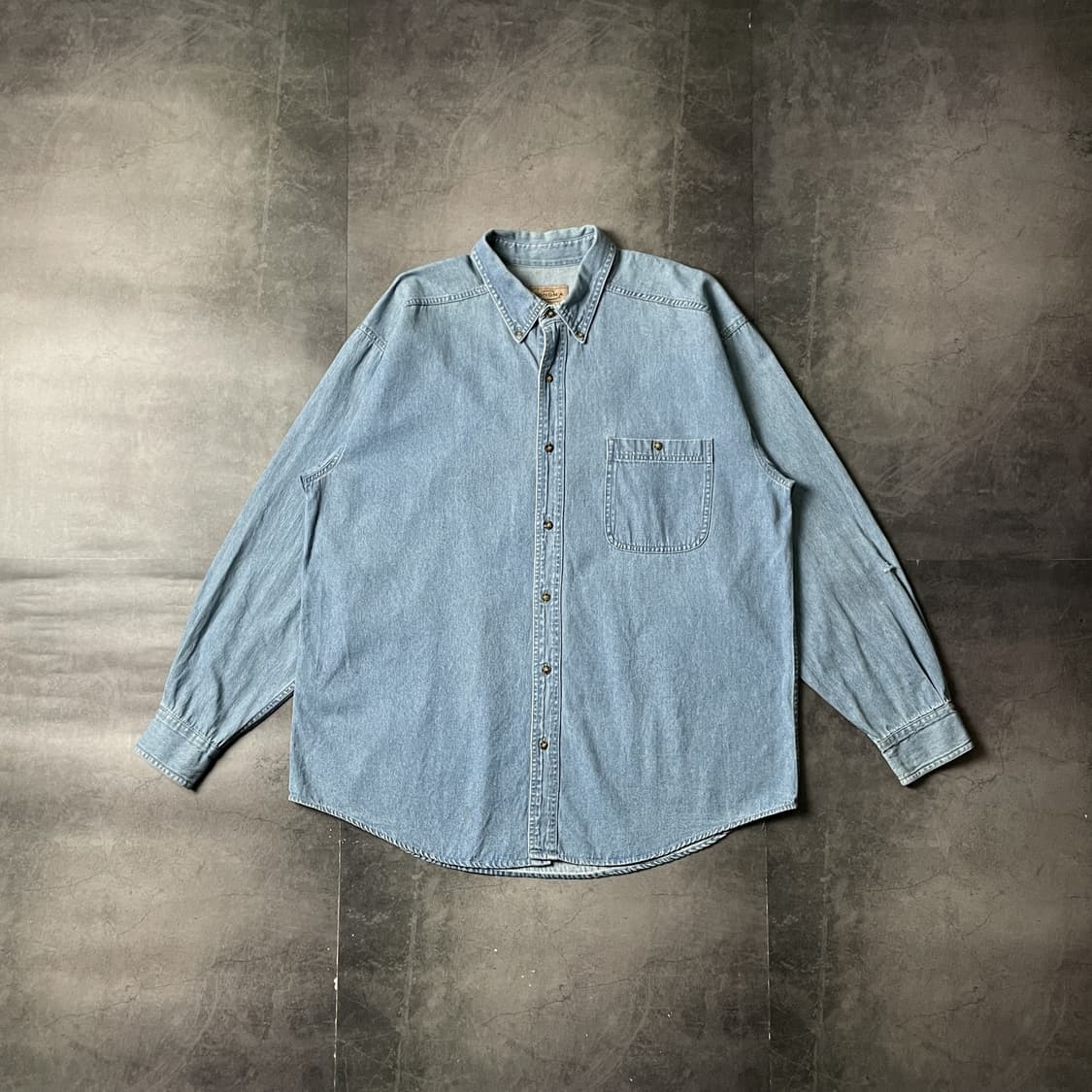 SONOMA 빈티지 다운버튼 코튼 데님 셔츠 A00707 상품이미지1