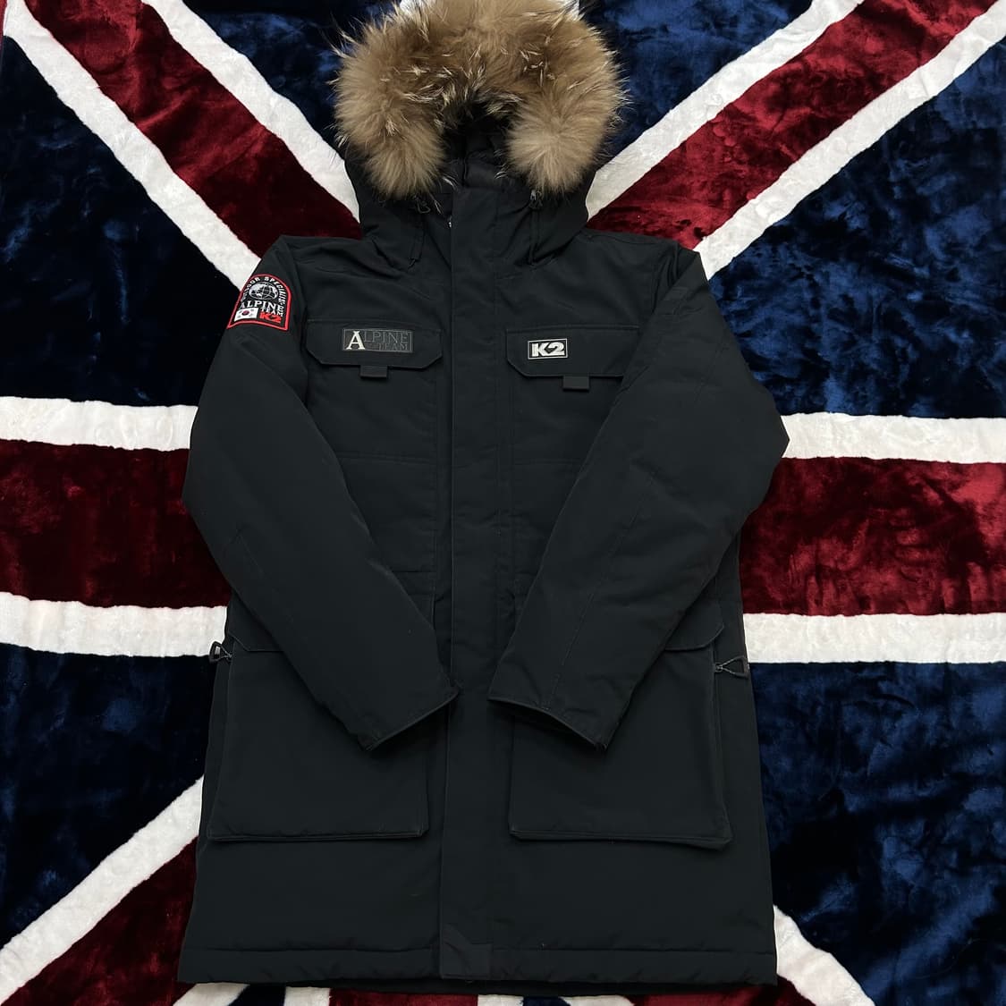 [L]K2 알파인 패딩/블랙/뒷까짐 상품이미지2