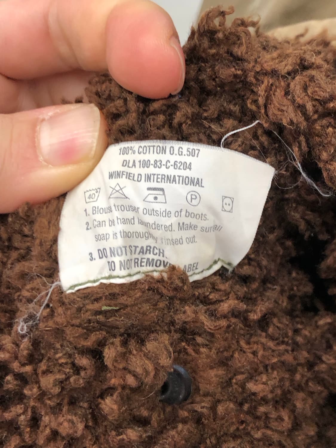 80s 미공군 플라이트 시어링 자켓 상품이미지6