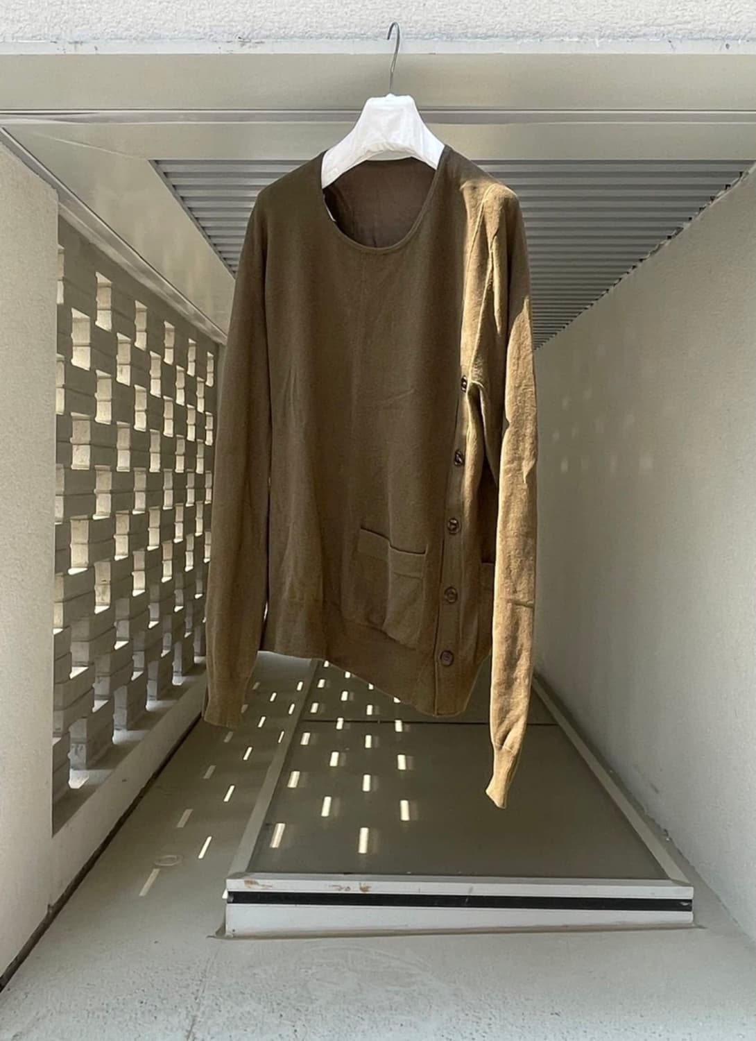 마르지엘라 해체주의 비대칭 가디건 상품이미지5