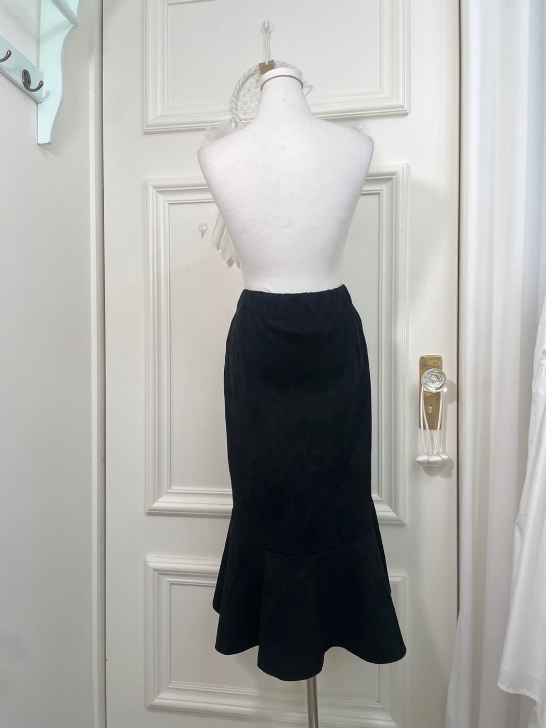 black suade mermaid midi banding opc 상품이미지3