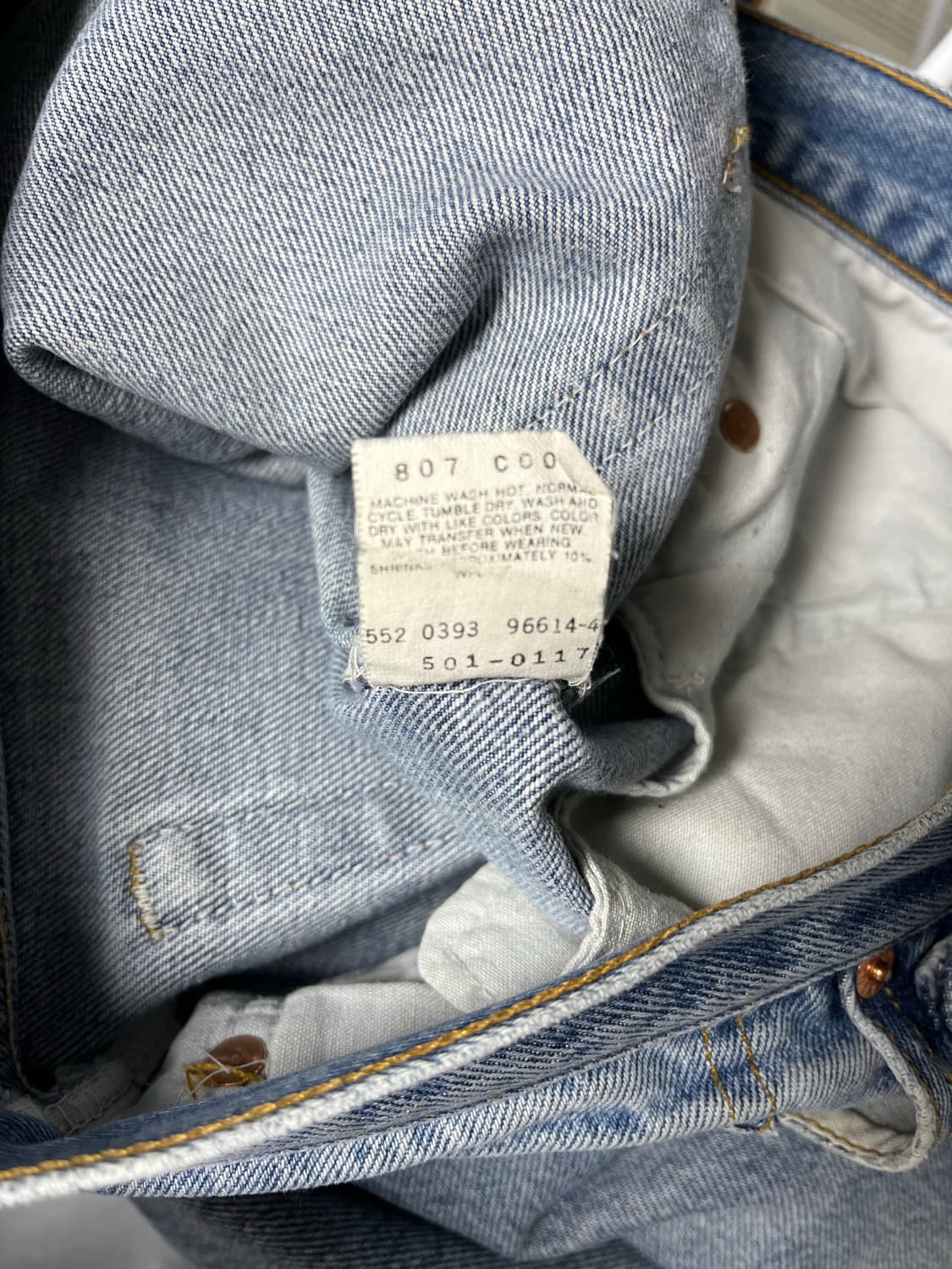 90’s made in usa levi’s 501 상품이미지6