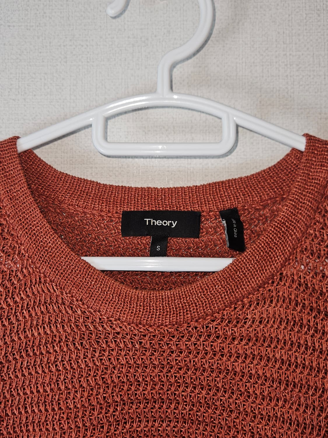 띠어리 옴므 마 린넨 니트 스웨터 S 100 (거의 새상품) 상품이미지3