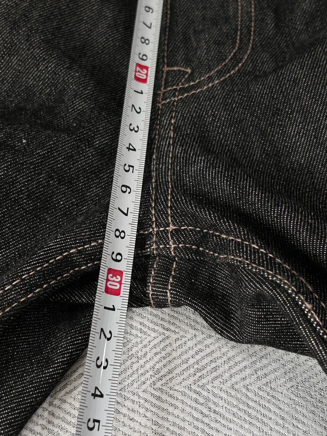 Lee 리 블랙 데님팬츠 청바지 30인치 스트레이트핏 상품이미지9