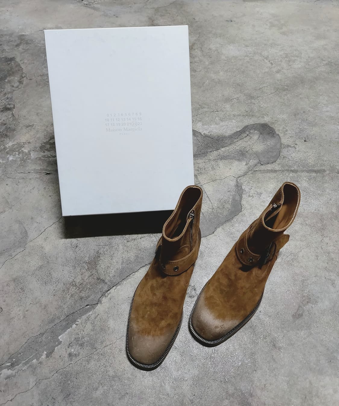 #필독# 메종 마르지엘라 빈티지 앵클 부츠 41 상품이미지1