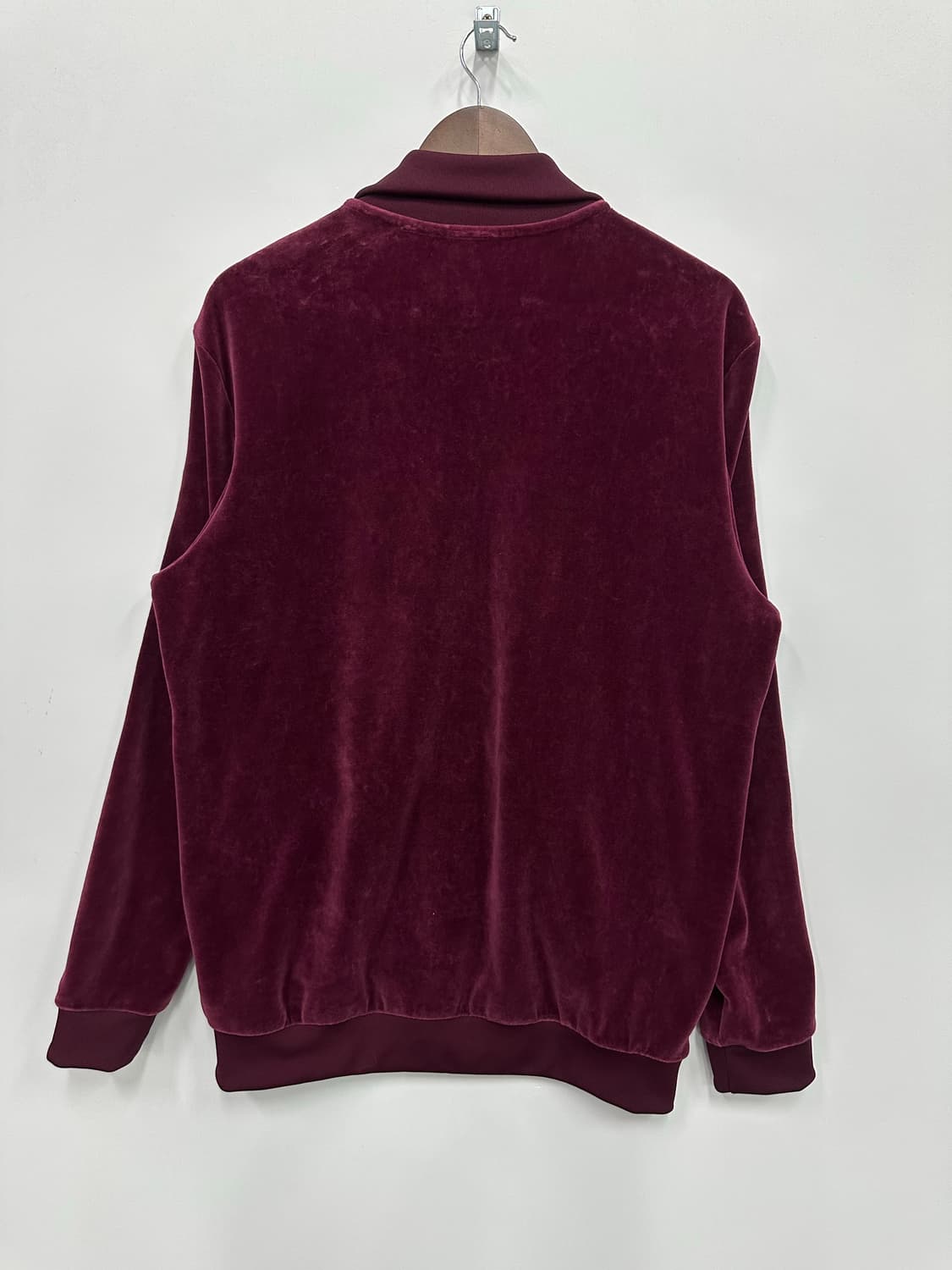 아디다스 버건디 벨벳 져지 트랙탑  상품이미지5