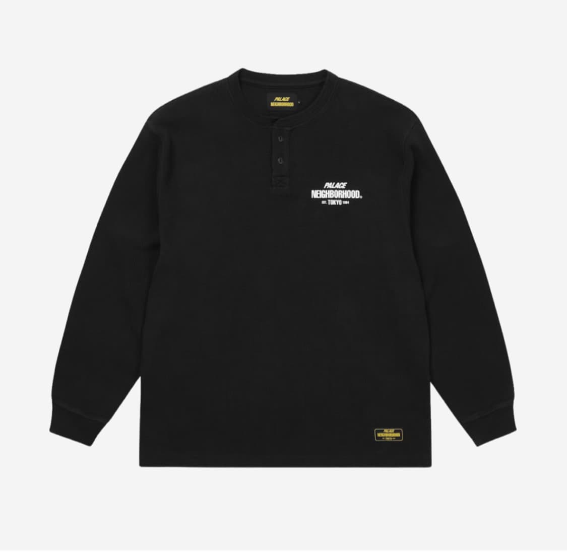 팔라스 x 네이버후드 와플 저지 블랙  상품이미지1