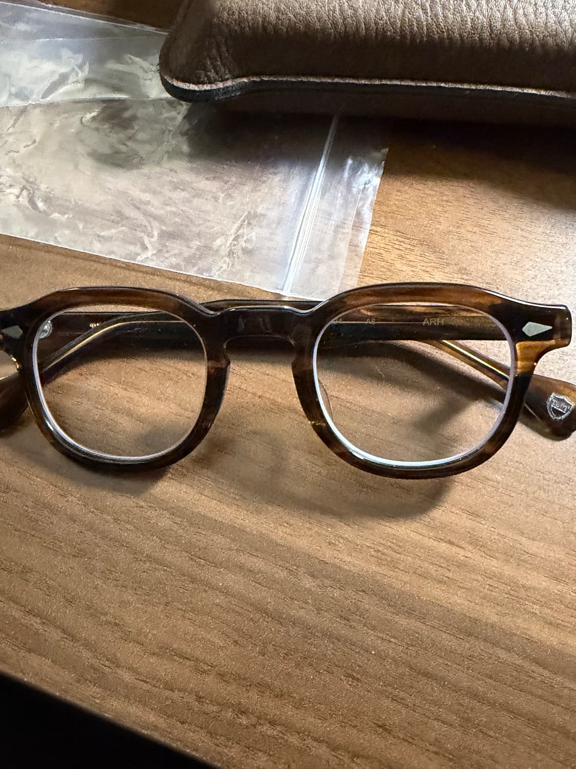 타르트옵티컬 ARH 46 안경 풀세트 (브라운, 톨토이즈) 상품이미지3