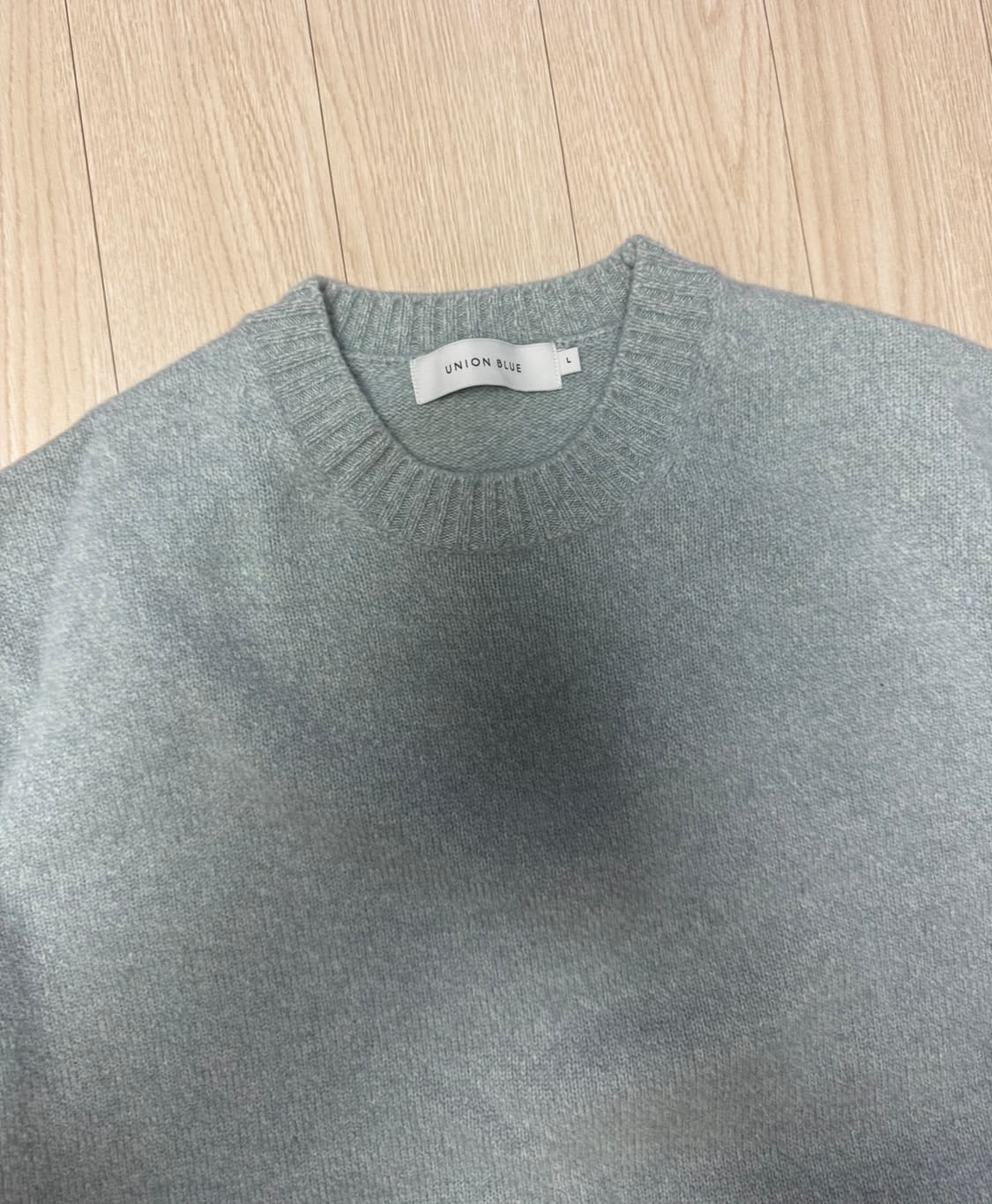 유니온블루 캐시미어 울 니트 L 상품이미지2