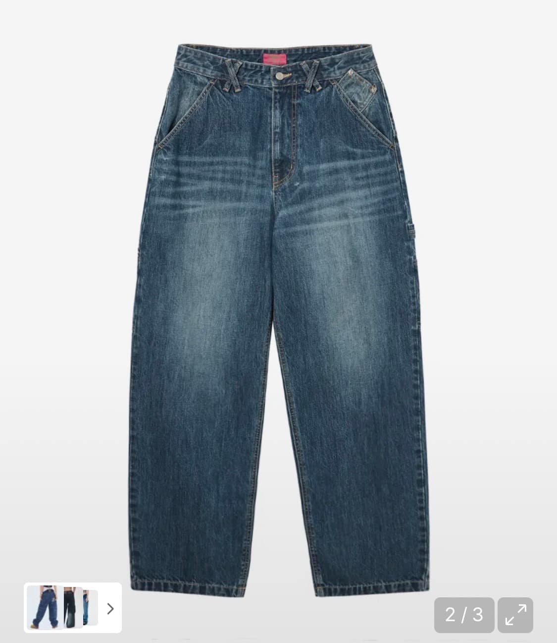 카펜터 데님 팬츠 상품이미지1