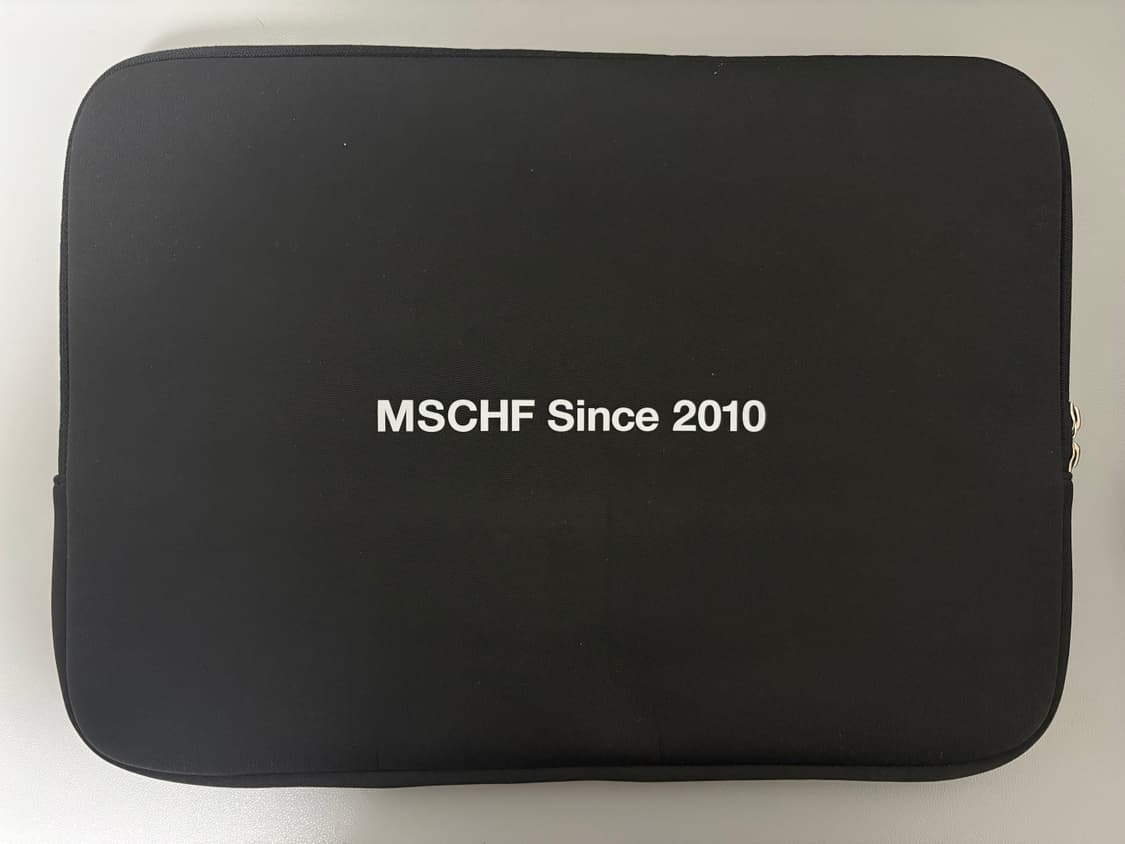 미스치프 롬버스 노트북 파우치 M 상품이미지2