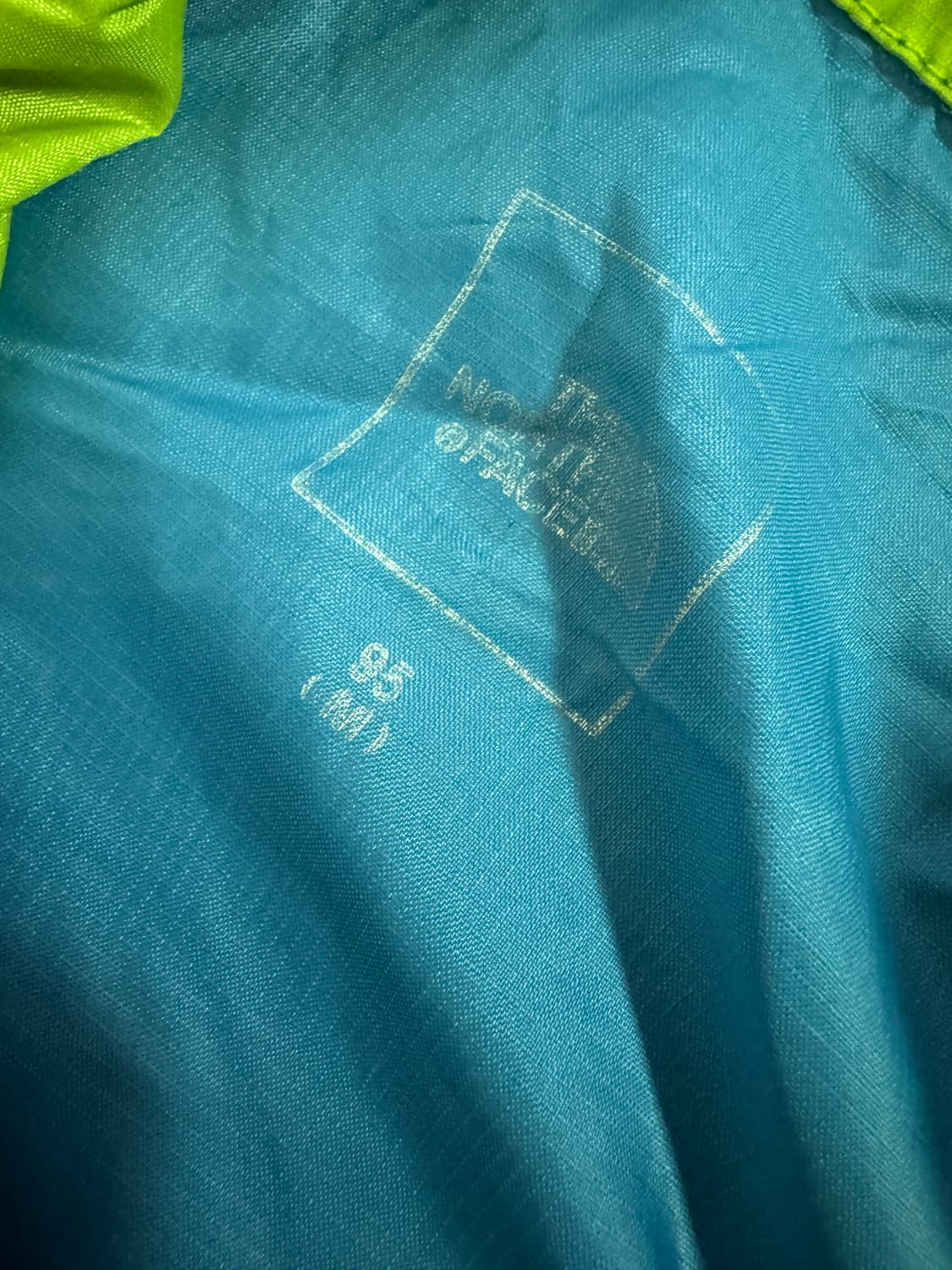 노스페이스 등산 컬러블록 가벼운 후드 바람막이 M 상품이미지3