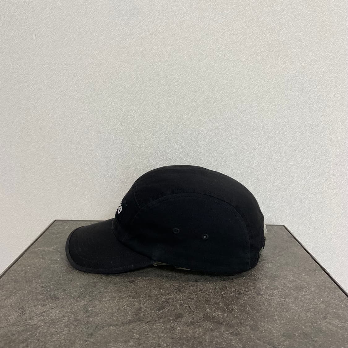 슈프림 워시드 블랙 박스로고 캠프캡 모자 상품이미지2