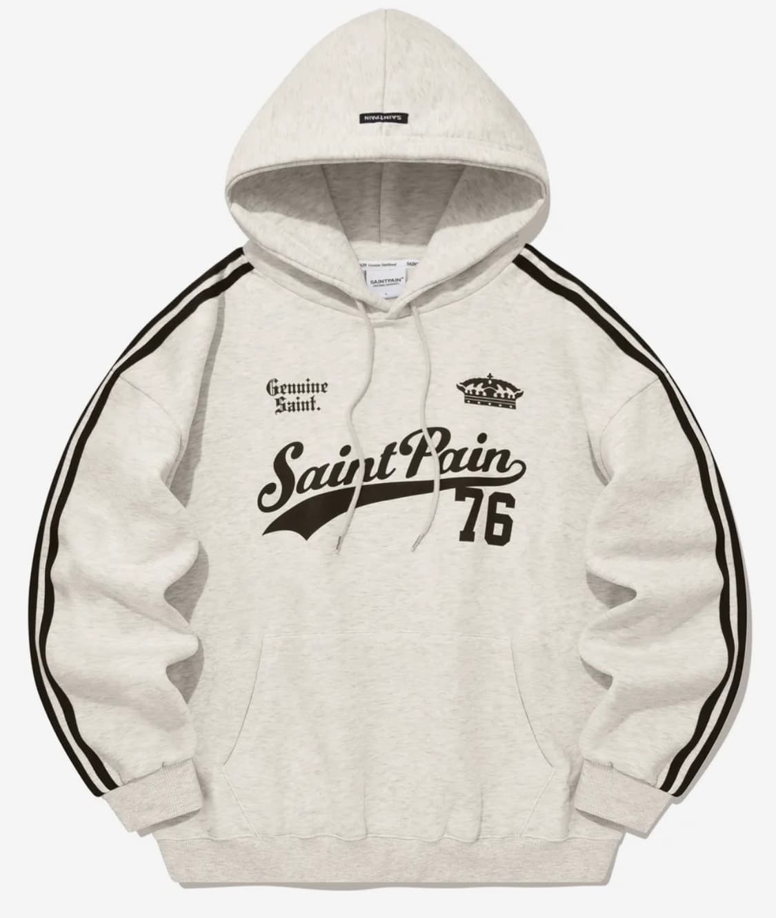 세인트페인 후드티 오트밀 상품이미지1