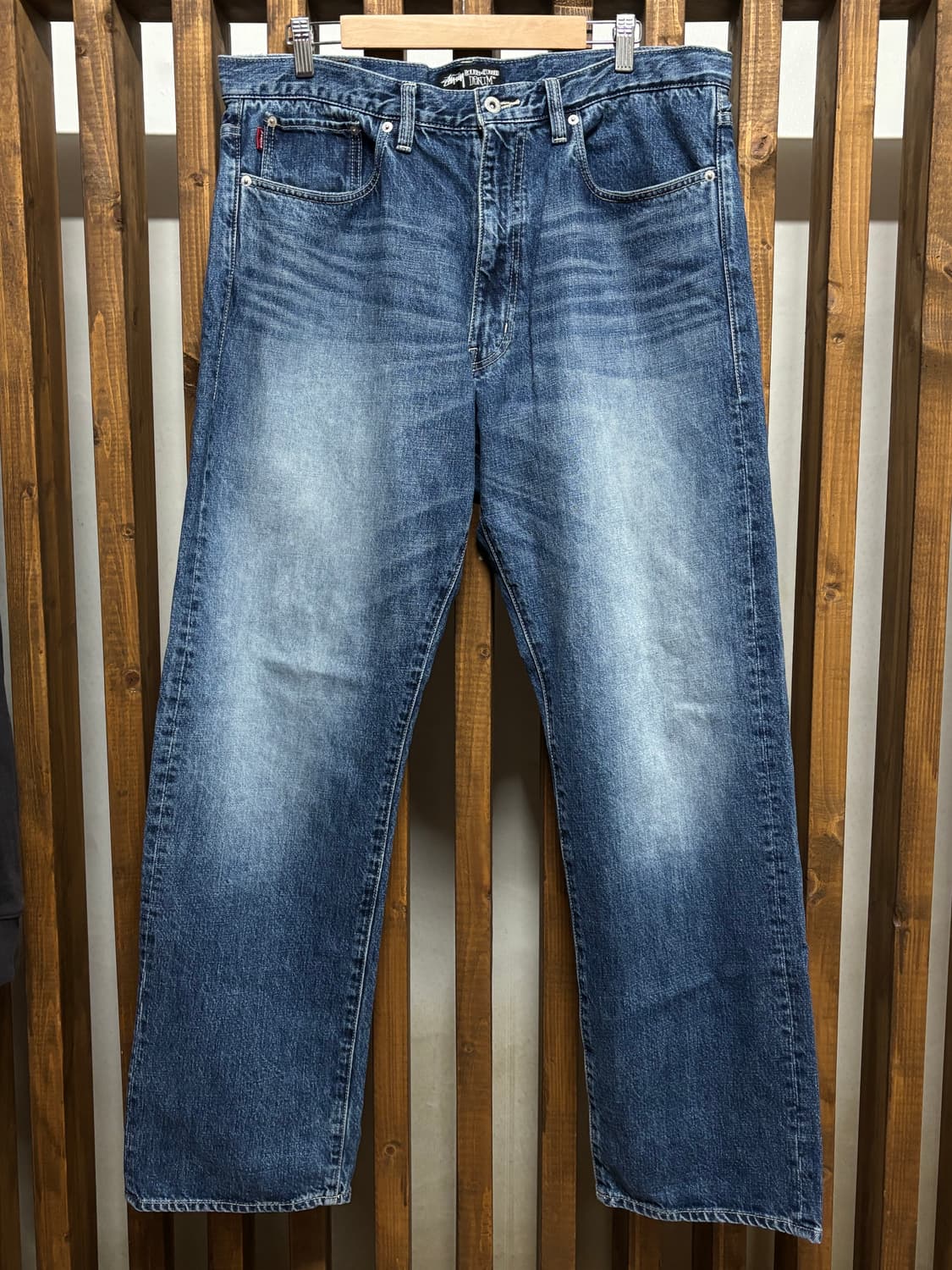 올드 스투시 stussy 스펠아웃 데님 팬츠 상품이미지4