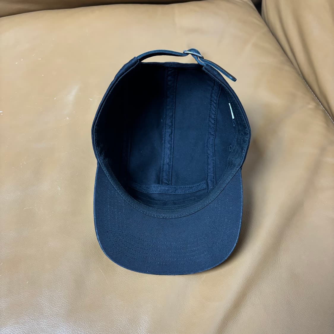 슈프림 캠프캡 모자 박스로고 블랙 상품이미지6