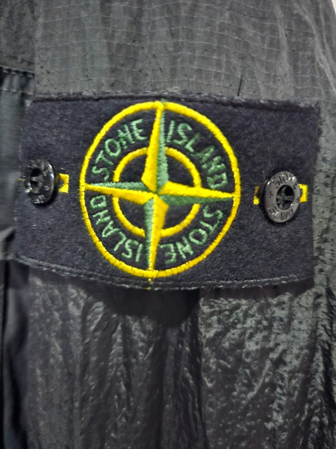 정품 스톤아일랜드 나일론메탈 와트로 코트 자켓 100 / L 상품이미지3