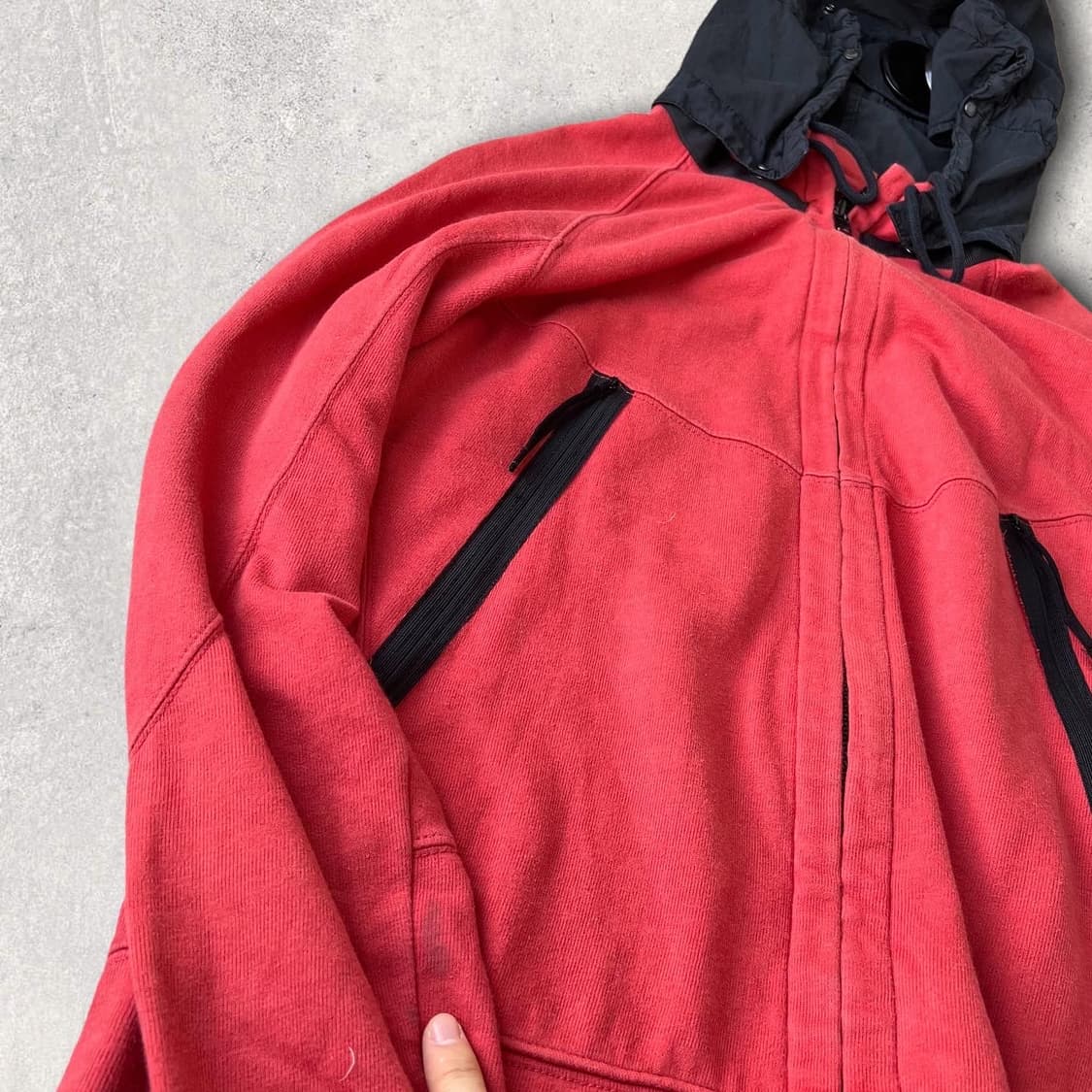 정품 CP컴퍼니 고글 후드집업 상품이미지7