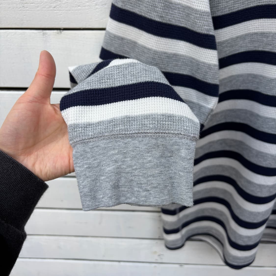 Polo 폴로 스트라이프 와플티 롱슬리브 상품이미지5