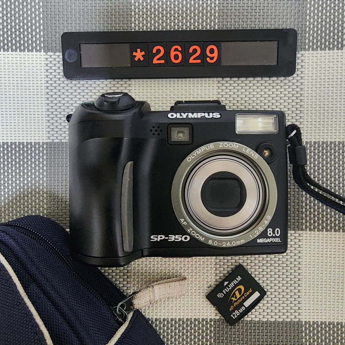 올림푸스 SP-350 디지털카메라 AA건전지 파우치포함 상품이미지1