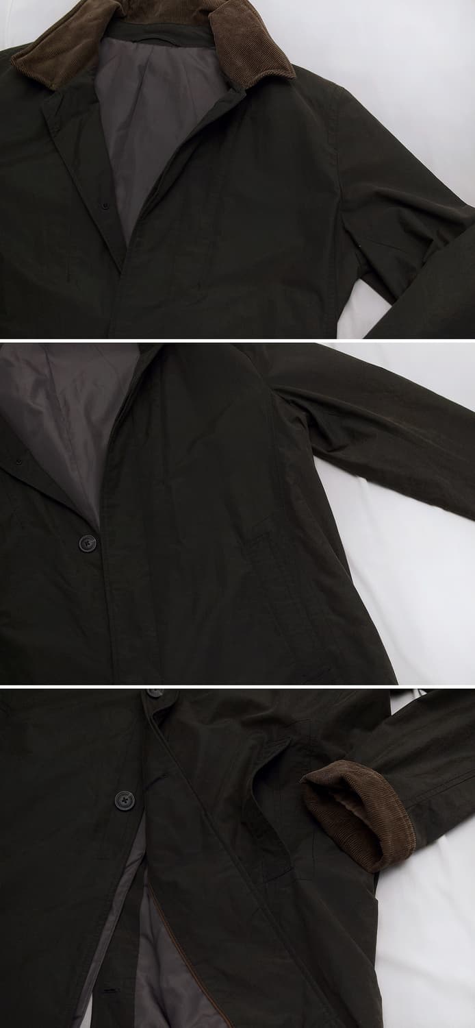 시리즈 (series) 코듀로이 카라 왁스코튼 싱글코트 (100-105) 상품이미지8