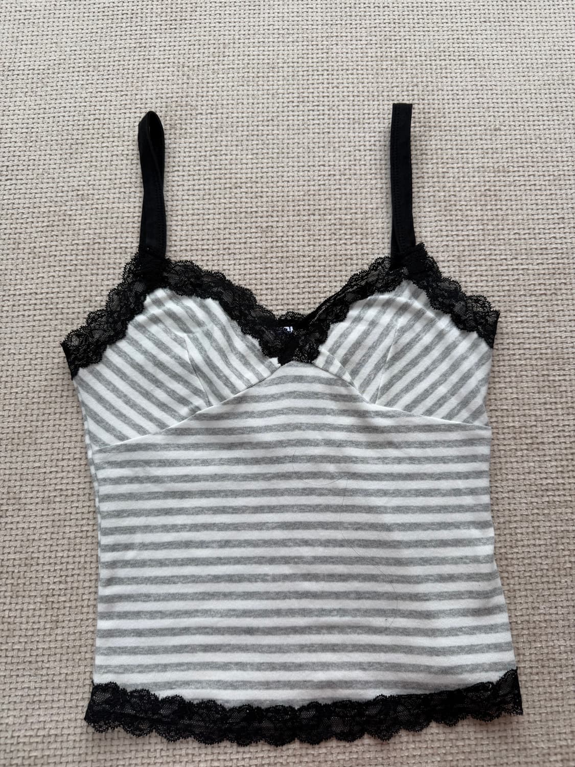 플리즈노팔로우 Yvonne Stripe Sleeveless Top  상품이미지1