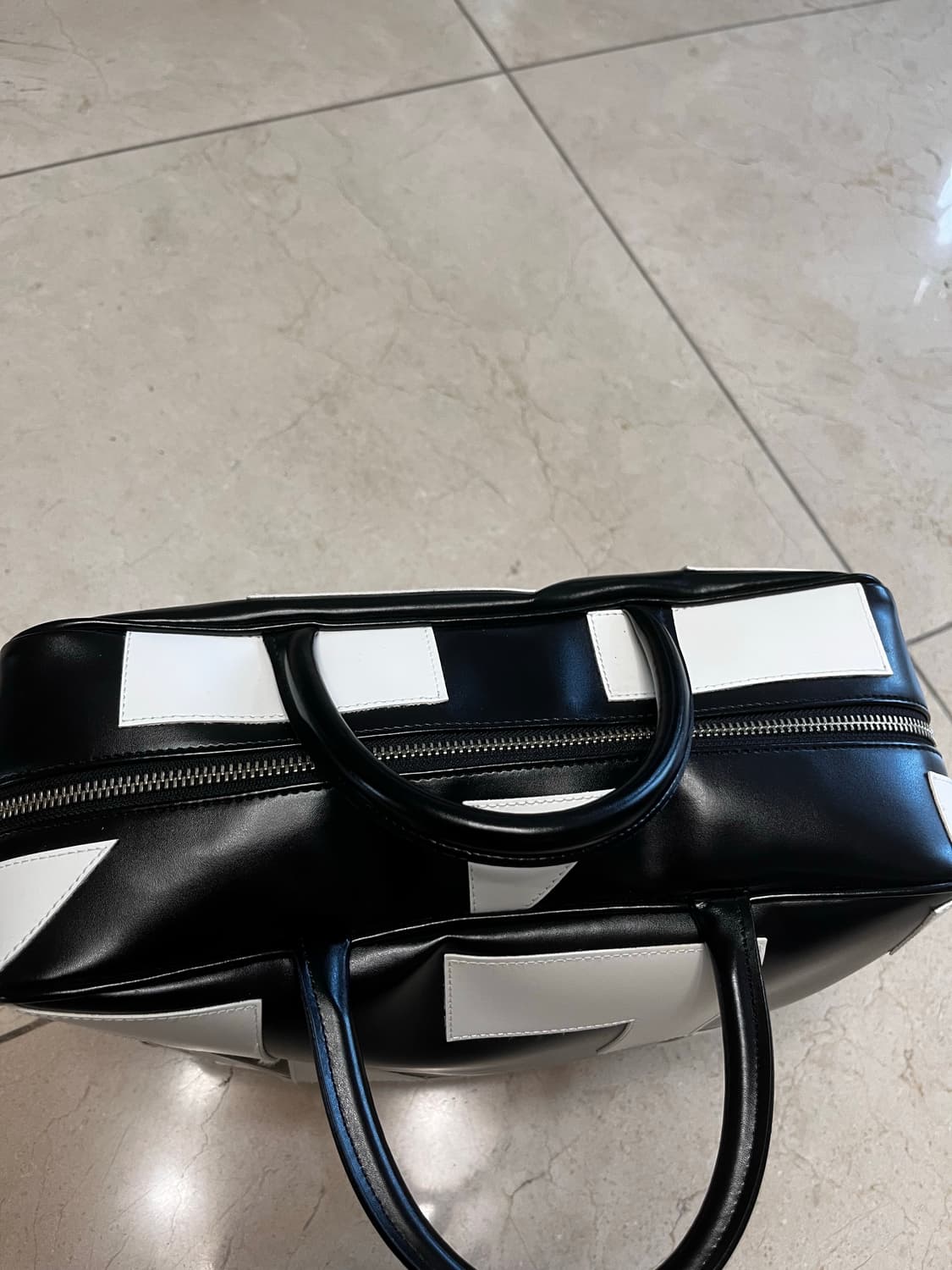 꼼데가르송 기하학 패턴 토트백 (리미티드 제품) 상품이미지4