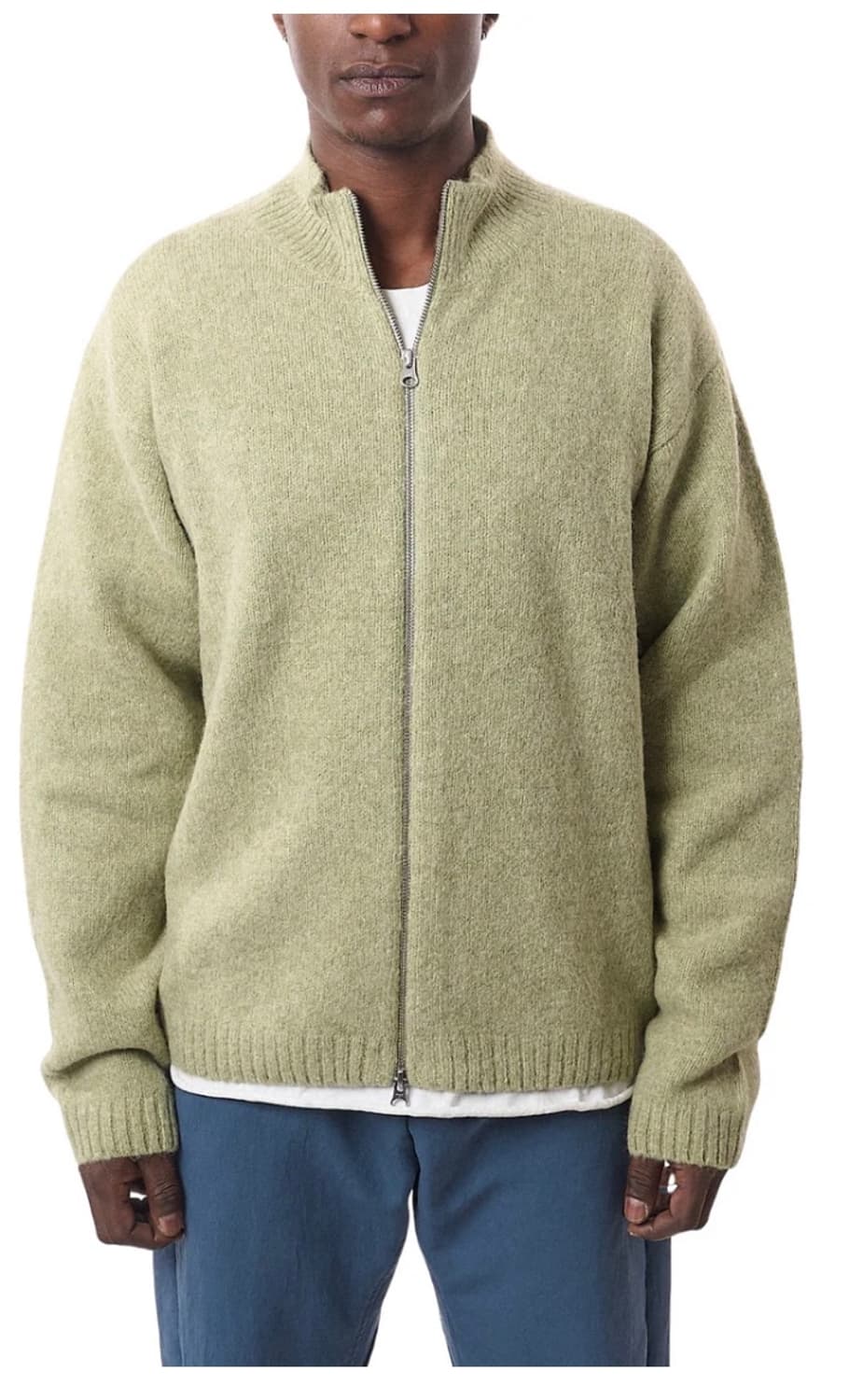 스투시 24FW 모헤어 집업 가디건 상품이미지4