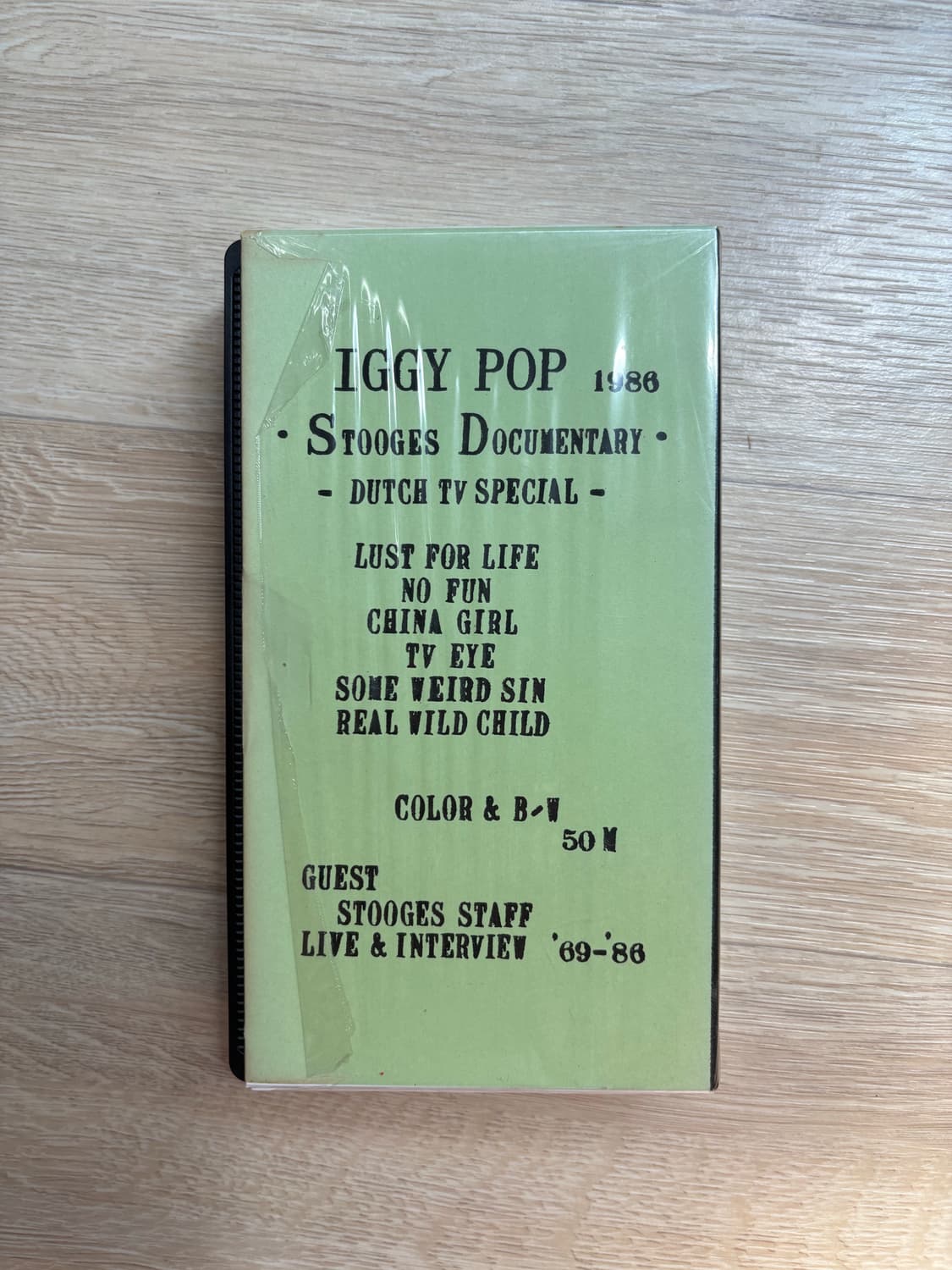 IGGY POP 1986 이기팝 비디오테잎 상품이미지4