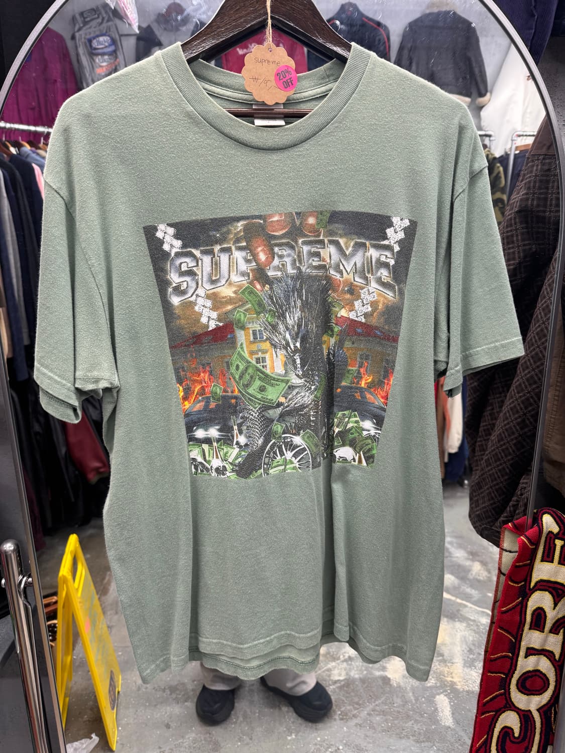 슈프림 반팔  상품이미지1