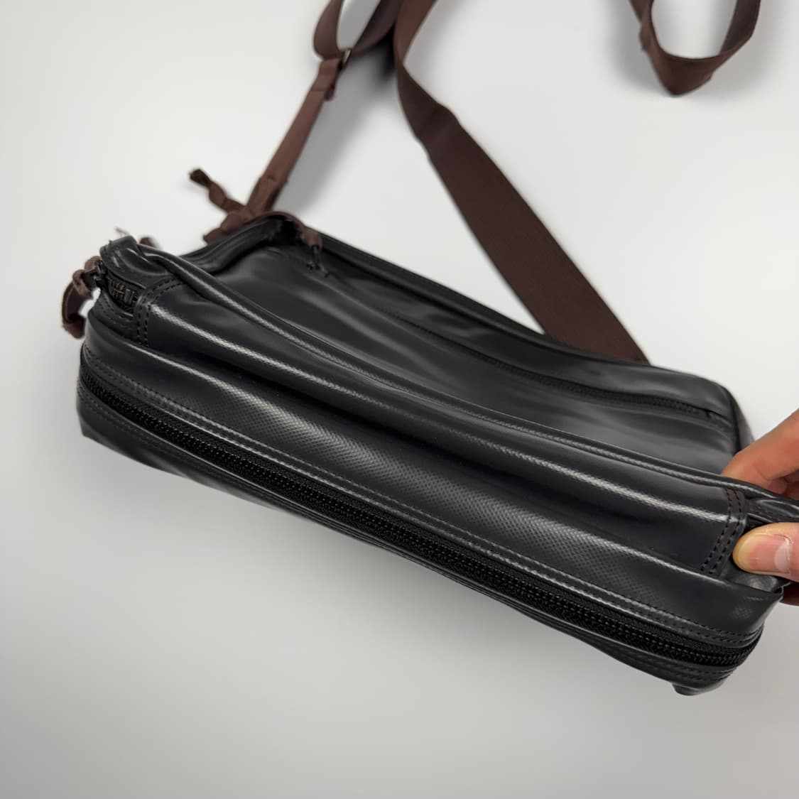 요시다포터 러기지라벨 라이너 숄더백 블랙 상품이미지5