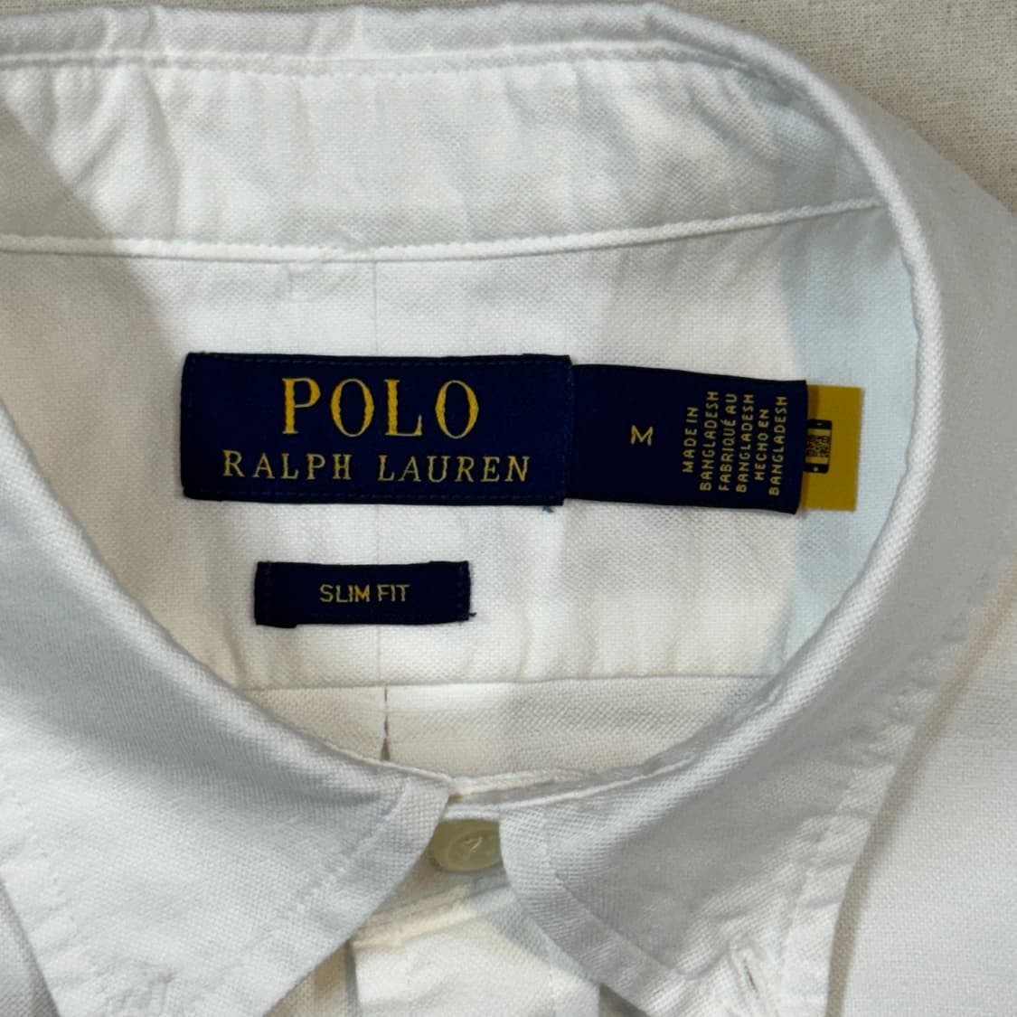 M) 폴로 랄프로렌 클래식 옥스포드 셔츠 큐알탭 신형 상품이미지6