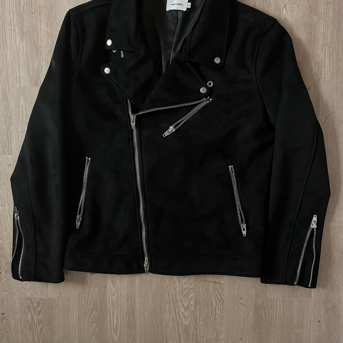 Mars People suede double rider jacket 상품이미지3