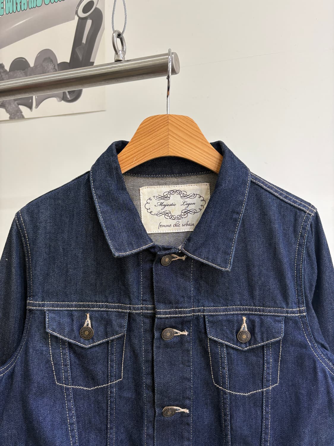 MAJESTIC LEGON 데님 자켓 상품이미지2