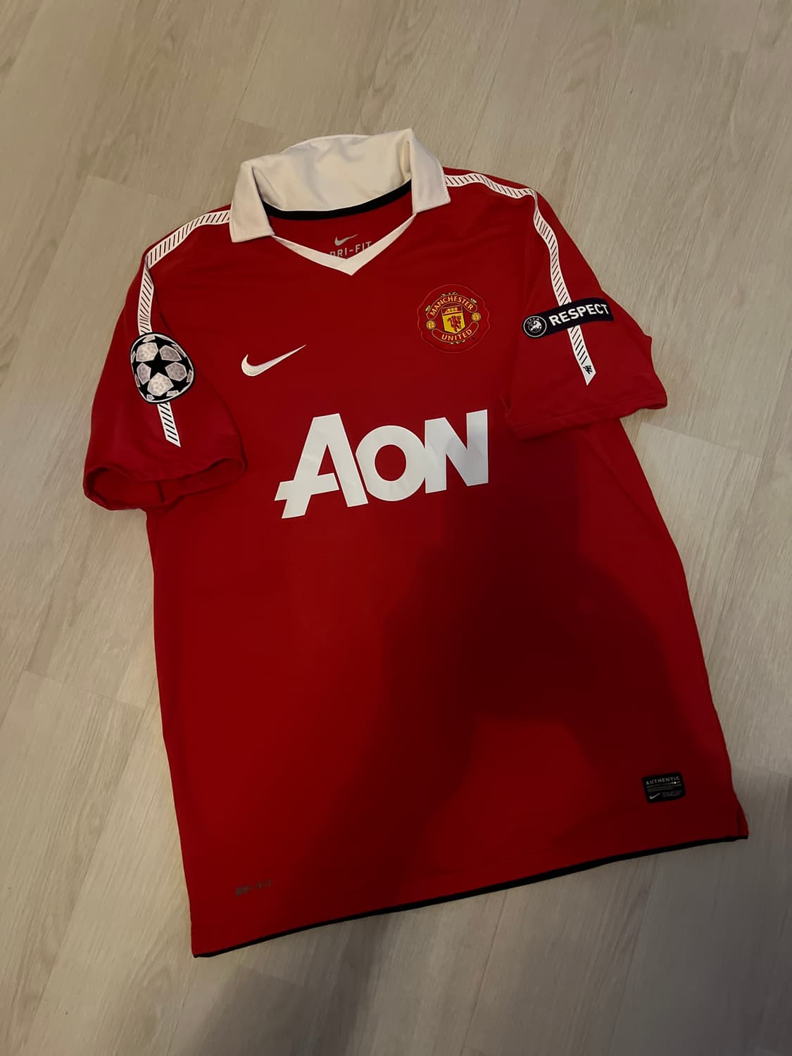 10/11 맨체스터 유나이티드 홈 박지성 유니폼 상품이미지1