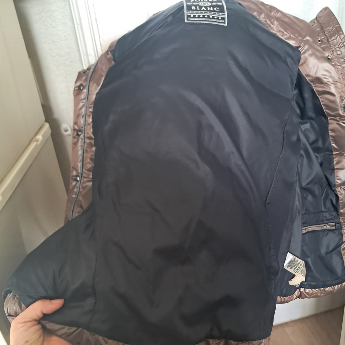 Poivre Blanc 쁘아블랑 덕다운 패딩 베스트 여성 패딩 조끼 M( 상품이미지8