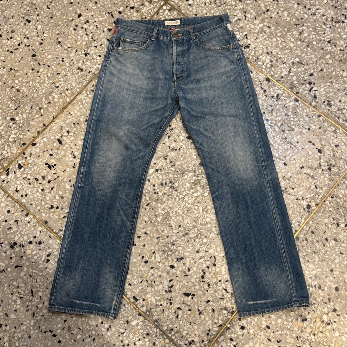 [미친핏] 80s 타미힐피거 distressed 데님 베기팬츠 상품이미지7