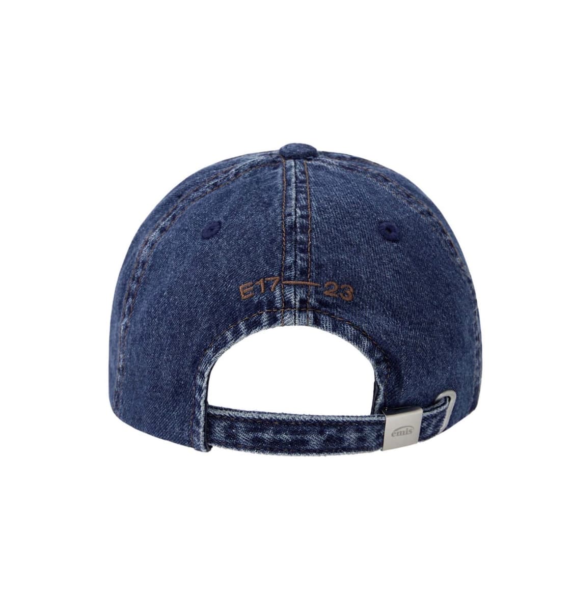 이미스 워시드 데님 볼캡 (블루브라운) 상품이미지2