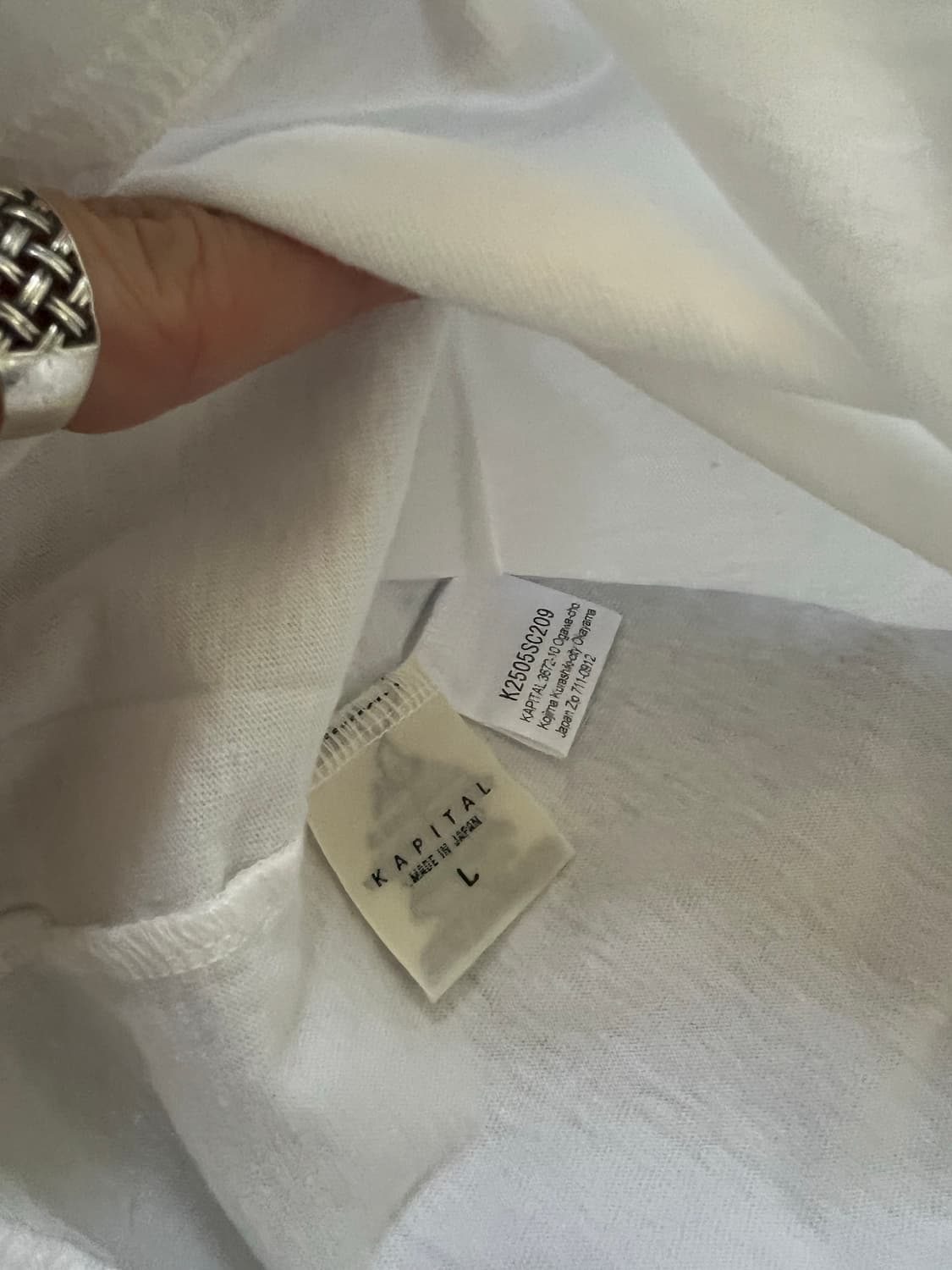 (L) 캐피탈 루키 쿠키 티셔츠 핑크 새상품 상품이미지5