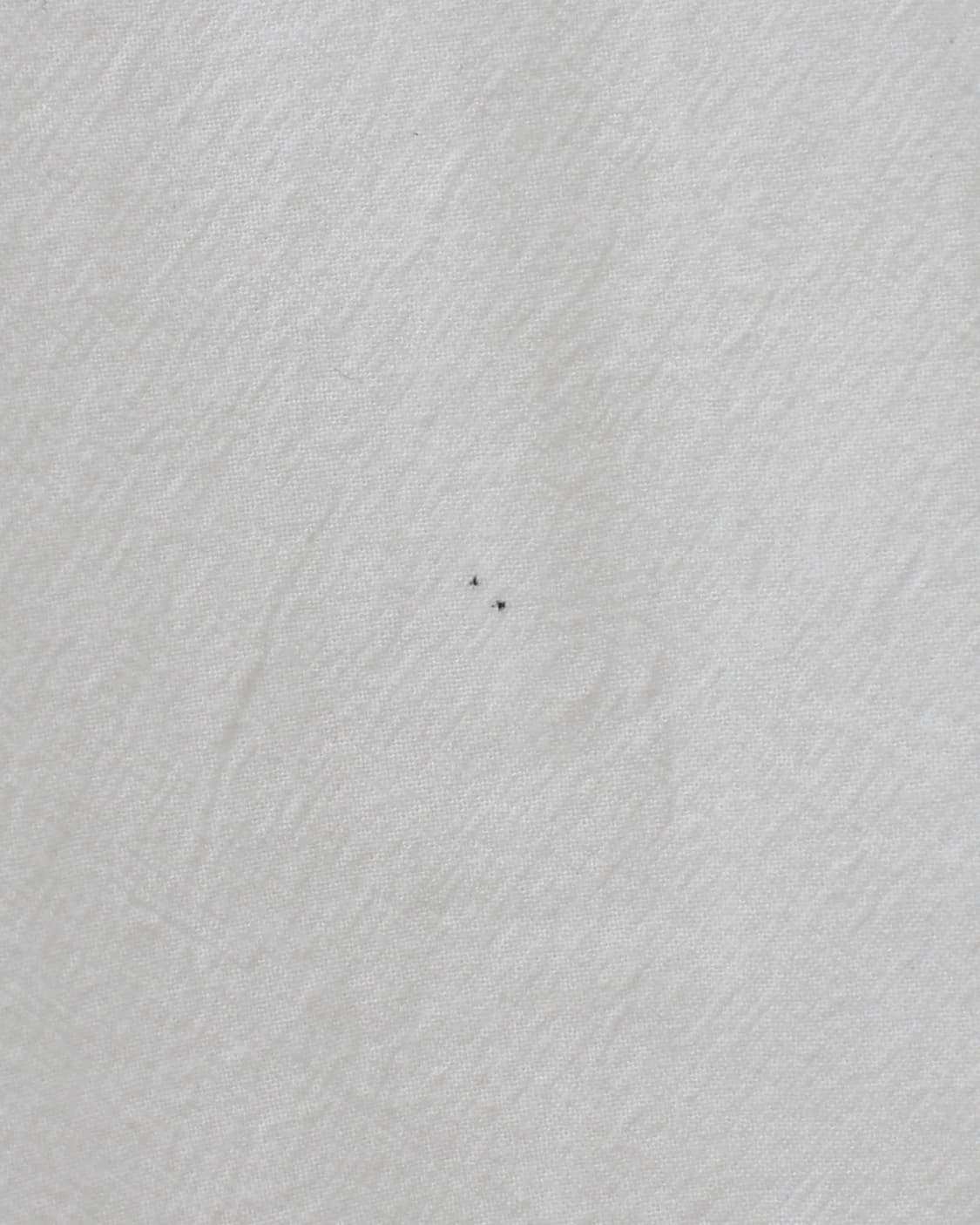 유럽 빈티지 플라워 십자수 자수 레이스 화이트 블라우스 상품이미지7