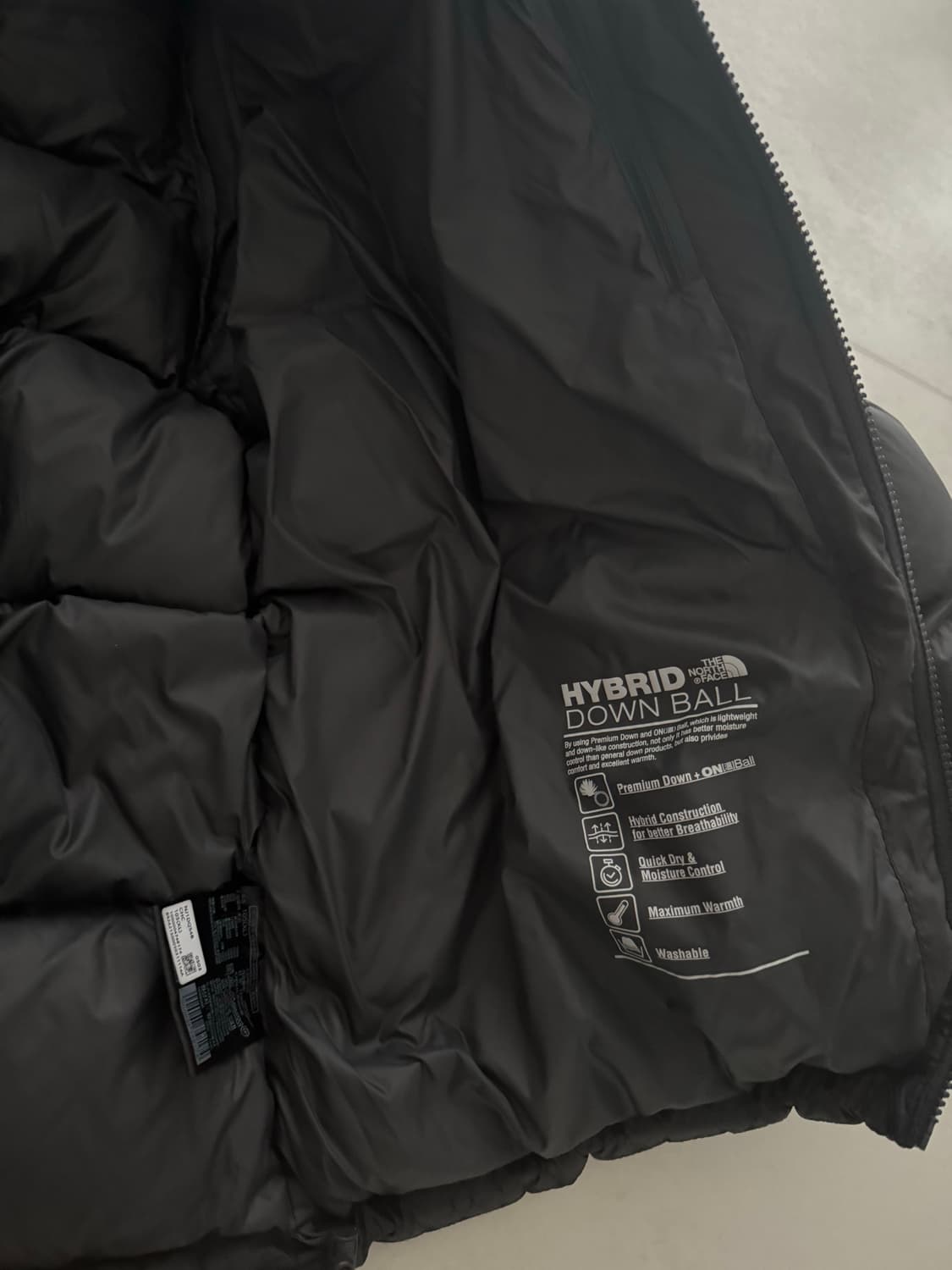 노스페이스 1992 패딩 xl 상품이미지3