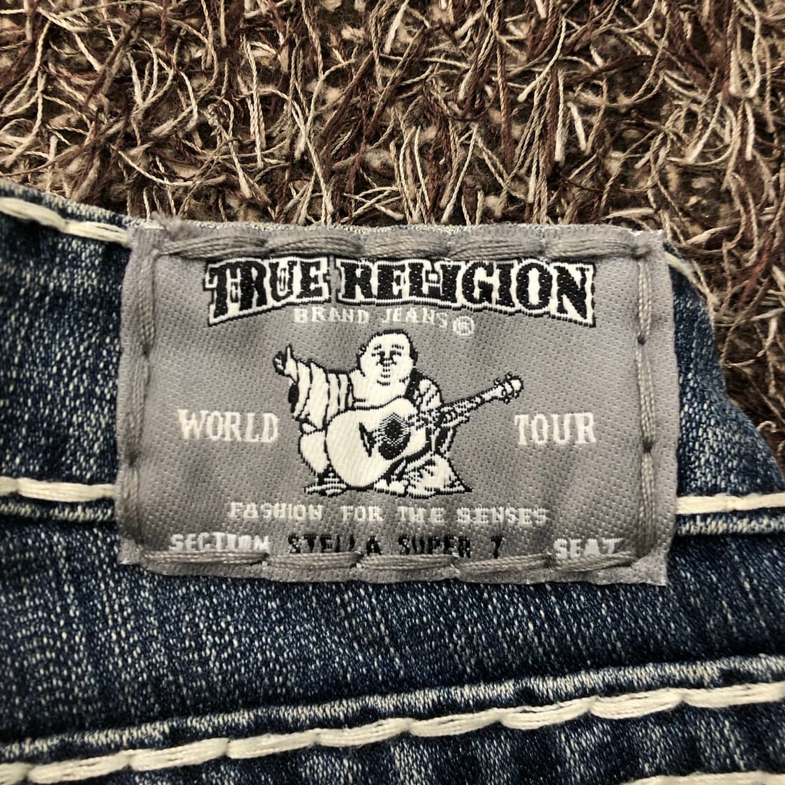 트루릴리전 스텔라 슈퍼티 워싱 데님 팬츠 상품이미지6