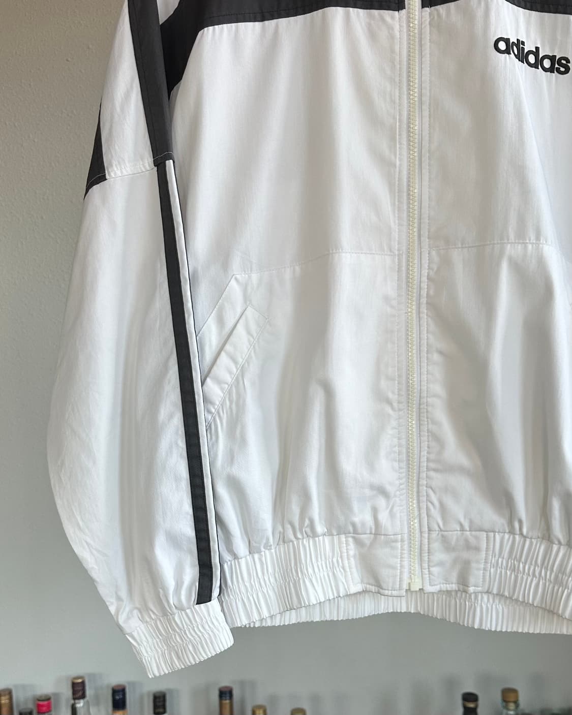 [L]아디다스 90s JPN 올드스쿨 오레오 바람막이 상품이미지4