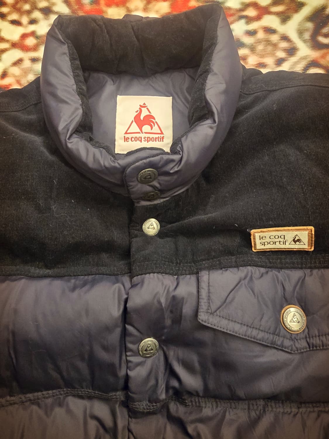 르꼬끄 스포르티브(Le Coq Sportif) 골덴 워크 패딩 상품이미지5